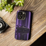 Matte Gray MK4 Supra Violet Neon Pillars Case