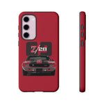1969 Z28 Red Front View Muscle Car Tough Phone Case