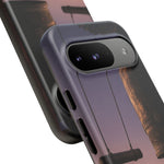 Temple Bell Sunset Phone Case Japan Zen Tough Case