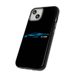 Rapid Blue C8 Phone Case for Chevy Fans, Tough Protective Cover
