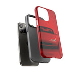Red Miata Phone Case, NA MX5 90s JDM Roadster Tough Cover