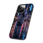 Lofi Anime Rain Street Art Tough Phone Case