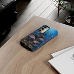 Snapper Reef Phone Case, Sunlit School Ocean Fishing Tough Cover