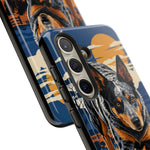 Blue Heeler Australian Cattle Dog Art Tough Phone Case