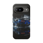 Camaro ZL1 Phone Case, Blue Track Smoke Studio Cover