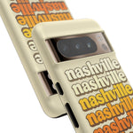 Nashville Retro Stack phone case | Tough Cover