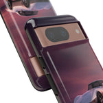 Soft White C3 Corvette Mauve Sky Phone Case