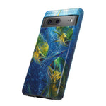 Mahi Mahi School Phone Case, Dorado Fish Frenzy Cover for Anglers