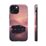 C8 Corvette Silhouette Pastel Horizon Case
