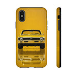 Nova SS Phone Case Yellow, Classic 70s Muscle Car Cover, Gift for Him