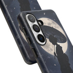 Geisha Parasol Moonlight Art Tough Phone Case