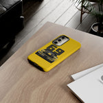 1969 Camaro Z28 Yellow Front View Muscle Car Tough Phone Case