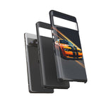 Challenger Widebody Orange Muscle Art Tough Phone Case