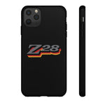 1978 Z28 Red Gold Emblem Muscle Car Tough Phone Case Gift Art
