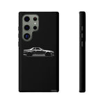 R34 Skyline GT-R White Silhouette Tough Phone Case Gift Art