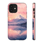 Mount Fuji Dawn Reflection Art Tough Phone Case