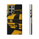 Z28 Yellow Camaro Retro Poster Tough Phone Case