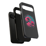 Great Dream Wave Circular Badge Vaporwave Phone Case – Japanese Aesthetic