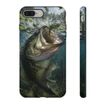 Largemouth Bass Phone Case, Frog Strike Cover for Freshwater Gift