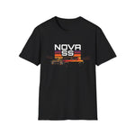 Nova SS Retro Sunset Car T-Shirt Vintage Muscle Graphic Tee