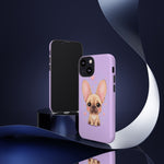 French Bulldog Bat Ears Kawaii Pet Dog Art Tough Phone Case