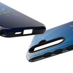 Yellowfin Tuna Phone Case, Deep Blue Water Tough Cover, Gift