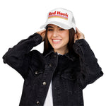 Red Hook Brooklyn NYC Retro Trucker Hat Vintage 70s Stripe Foam Snapback New York Streetwear