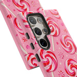 Candy Swirl Lollipop Art Tough Phone Case