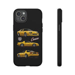 Yellow IROC-Z Camaro Triple View Tough Phone Case Cover Gift