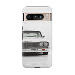 White Impala Phone Case, Classic 64 Lowrider Style Cover, Gift for Guys