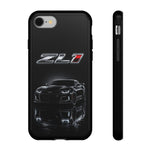 ZL1 Camaro phone case | tough phone case, black muscle car design