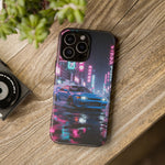 Skyline GT-R Tokyo Rain JDM Night Art Tough Phone Case