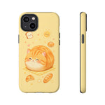 Orange Tabby Loaf Kawaii Chibi Pet Cat Art Tough Phone Case