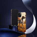 German Shorthaired Pointer Pointing Art Tough Phone Case