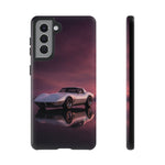 Soft White C3 Corvette Mauve Sky Phone Case