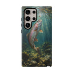 Rainbow Trout Take Phone Case Freshwater Fishing Gift for Anglers