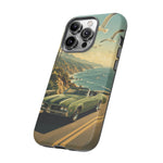 Vintage Olds 442 Convertible Coastal Drive phone case