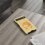 Orange Tabby Loaf Kawaii Chibi Pet Cat Art Tough Phone Case