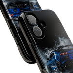 Camaro ZL1 Phone Case, Blue Track Smoke Studio Cover