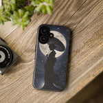 Geisha Parasol Moonlight Art Tough Phone Case