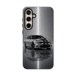 Silver Charger RT Phone Case, Classic Muscle Car Racing Stripe Cover