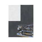 1956 DeSoto Fireflite Sedan Velveteen Throw Blanket | Vintage Auto Style