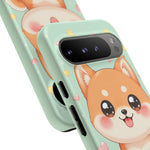 Shiba Inu Kawaii Chibi Smile Pet Dog Art Tough Phone Case