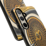 Hundred Spoke Wire Wheel Macro Tough Phone Case