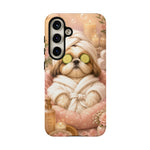 Spa Shih Tzu Phone Case | Cute Dog Relaxation
