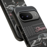 C3 Stingray Phone Case Black Sports Car Tough Cover Gift