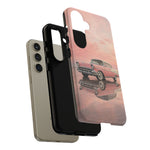 1957 Chevy Bel Air Blush Cream Tough Phone Case for Classic Car Fans