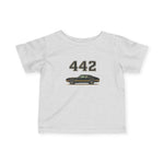 Oldsmobile 442 Baby Tee Toddler T-Shirt Classic Muscle Car Gift for Kids