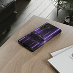 Matte Gray MK4 Supra Violet Neon Pillars Case