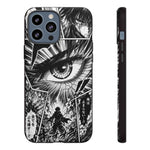 Manga Speed Lines Art Tough Phone Case